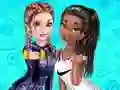 遊戲Elsa And Tiana Workout Buddies在線