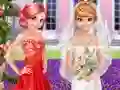 遊戲Frozen And Ariel Wedding在線