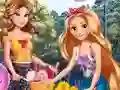 遊戲Princesses Bike Trip在線