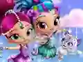 遊戲Shimmer and Shine Dress up在線