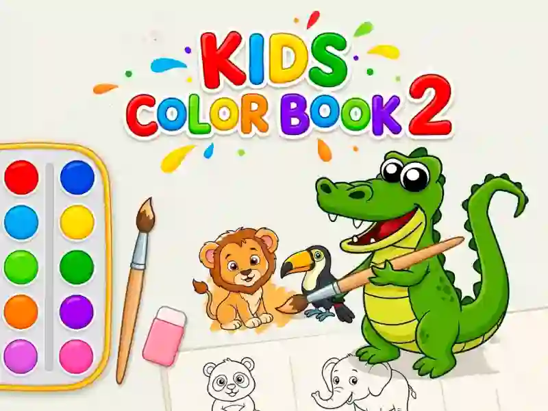 遊戲Kids Color Book 2在線