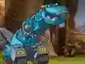 遊戲Dinotrux builder create & print在線