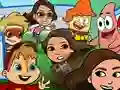 遊戲Nickelodeon Tag attack在線