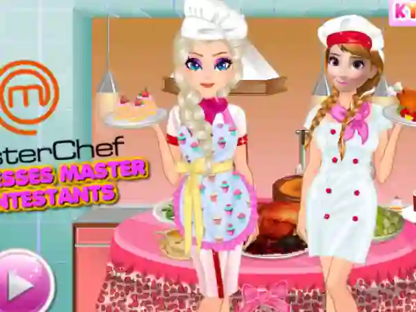 遊戲Princesses Masterchef Contestants在線