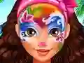 遊戲Oceania Princess Moana Face Art在線