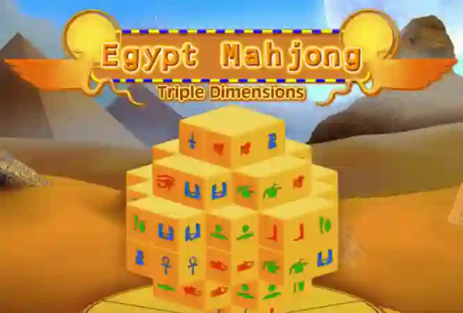 遊戲Egypt Mahjong Triple Dimensions在線