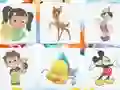 遊戲Cartoon Characters: Memory在線