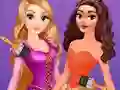 遊戲Disney Princesses Rainbow Dresses在線