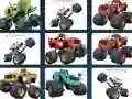 遊戲Offroad Trucks Memory在線