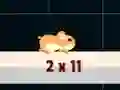 遊戲Hamster Grid Multiplication在線