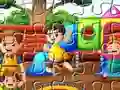 遊戲Playing Kids Jigsaw在線