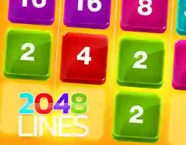 遊戲2048 Lines在線