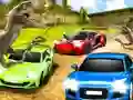 遊戲Dino Car Race在線