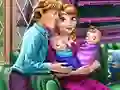 遊戲Ice Princess Family Day在線