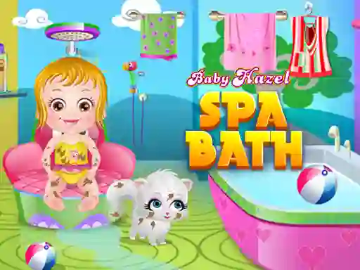 遊戲Baby Hazel Spa Bath在線