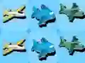 遊戲Big Fast Airplanes Match 3在線