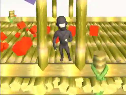 遊戲Ninja Runs 3d在線