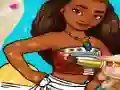 遊戲Moana Coloring Book在線