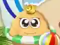 遊戲Pou summer Break在線