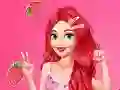 遊戲Princesses Fruity Print Fun Challenge在線