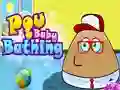 遊戲Pou Baby Bathing在線