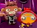 遊戲Monkey Go Happy Stage 575 Monkeys Go Halloween在線