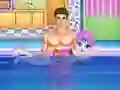 遊戲Baby Taylor Learn Swimming在線