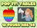 遊戲Pop It  Tables在線