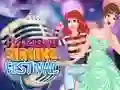 遊戲Princesses Singing Festival在線