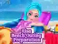 遊戲Elsa Beach Outing Preparation在線