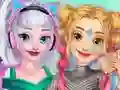 遊戲Elsa and Rapunzel Future Fashion在線