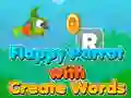 遊戲Flappy Parrot with Create Words在線