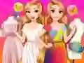 遊戲Princesses Outfit Coloring在線