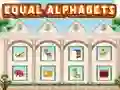 遊戲Equal Alphabets在線