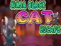 遊戲Ninja Black Cat Escape在線