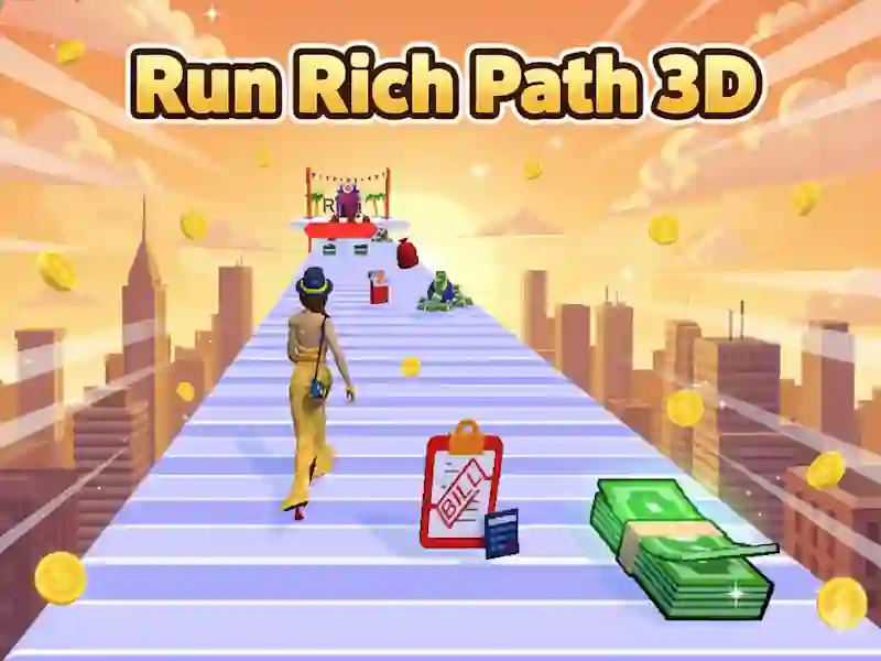 遊戲Run Rich Path 3D在線