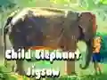 遊戲Child Elephant Jigsaw在線