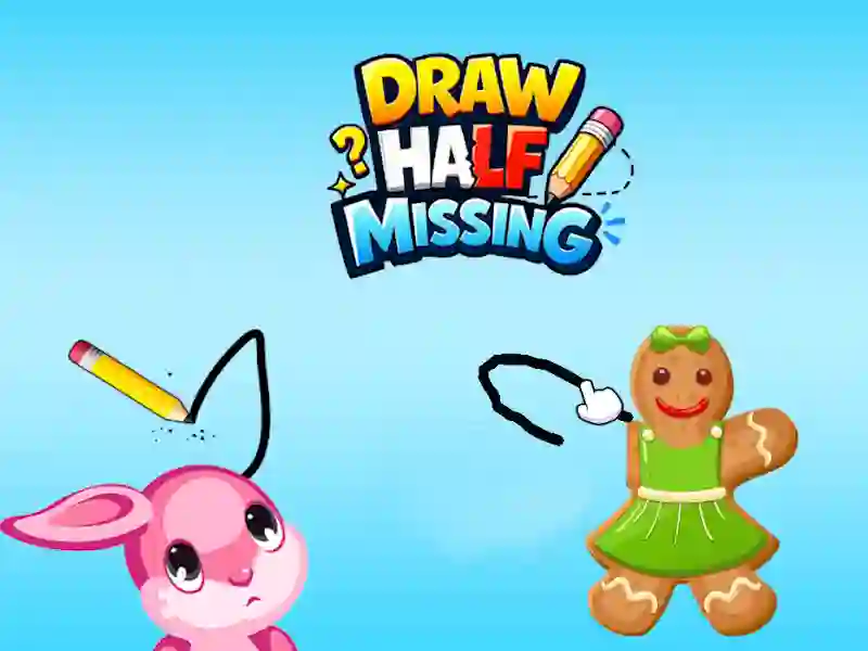 遊戲Draw Half Game在線