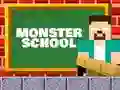 遊戲Monster School: Roller Coaster & Parkour在線