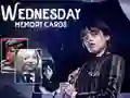遊戲Wednesday Memory Cards在線