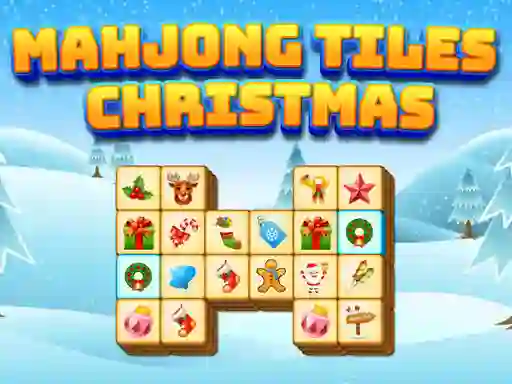 遊戲Mahjong Tiles Christmas在線