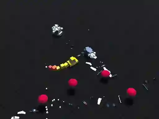 遊戲Pixel Car vs Cops 2020在線