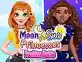 遊戲Moon vs Sun Princess Fashion Battle在線