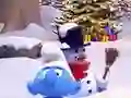 遊戲Smurfy Snowballs在線