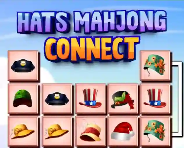 遊戲Hats Mahjong Connect在線