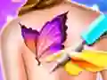 遊戲Barbie Funny Tattoo Shop在線