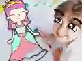 遊戲Coloring Book: Prince And Princess在線