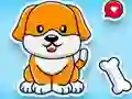 遊戲Coloring Book: Cute Dog在線