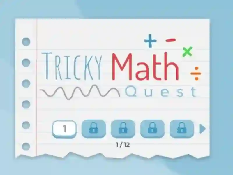 遊戲Tricky Math Quest在線