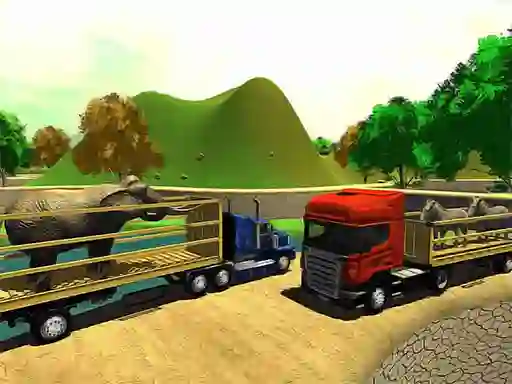 遊戲Offroad Animal Truck Transport Simulator 2020在線